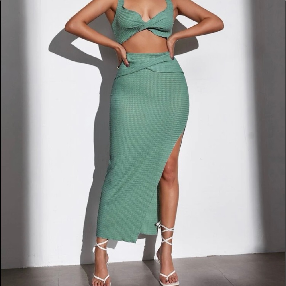 2 piece skirt set